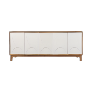 GABINETE DE TEXTURA DE CEMENTO DE 70X30´´ , NATURAL/BLANCO