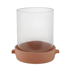 13X12´´ TERRACOTTA HURRICANY PILARER, NATURAL