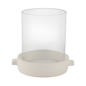 10X10´´ TERRACOTA HURACÁN PILARES, BLANCO