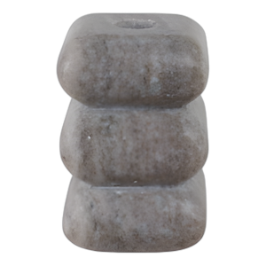 5X3´´ CURVY MARBLE TAPER TOPER, BEIGE