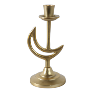 SOPORTE DE LUNA CRECIENTE DE 9X5´´ , ORO