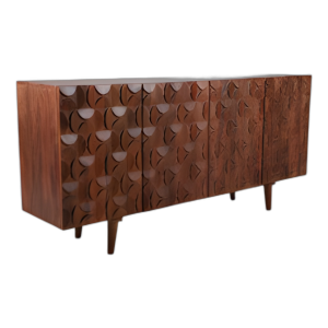 GABINETE FRONTAL MODERNO DE 63X30´´ , MARRÓN