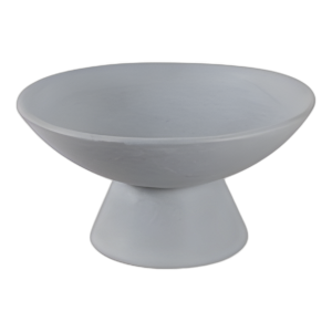 12X6´´ TERRACOTTA PEDESTAL BOWL, AZUL