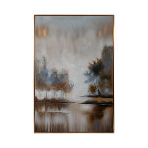 74X50, PINTURA AL ÓLEO DEL PAISAJE, MULTI