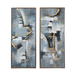 21X51 S/2, PINTURA AL ÓLEO ABSTRACTA, MULTI