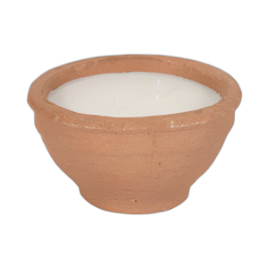 6´´ 14 OZ DE VELA SANTAL & SPRUCE BOWL, TERRACOTA