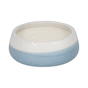 VELA DE 10´´ 35 OZ DE TAZÓN DE BAMBÚ MOCO, AZUL CLARO