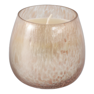 VELA MOTEADA DE CANELA DE 3´´ 10 OZ, CHAMPÁN